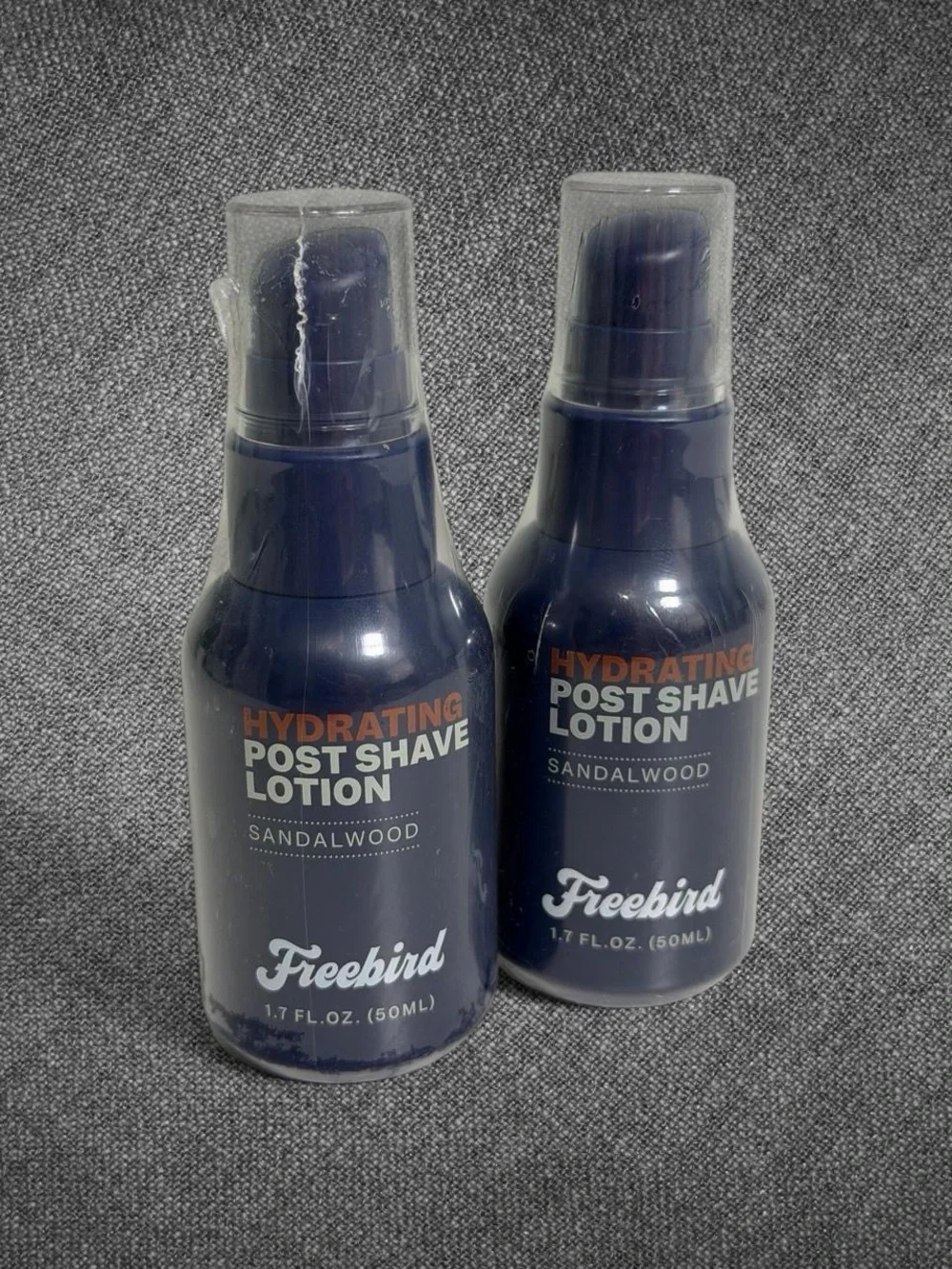 Freebird Hydrating Post Shave Lotion Sandalwood 1.7 Fl Oz 50mL New Sealed 2Set